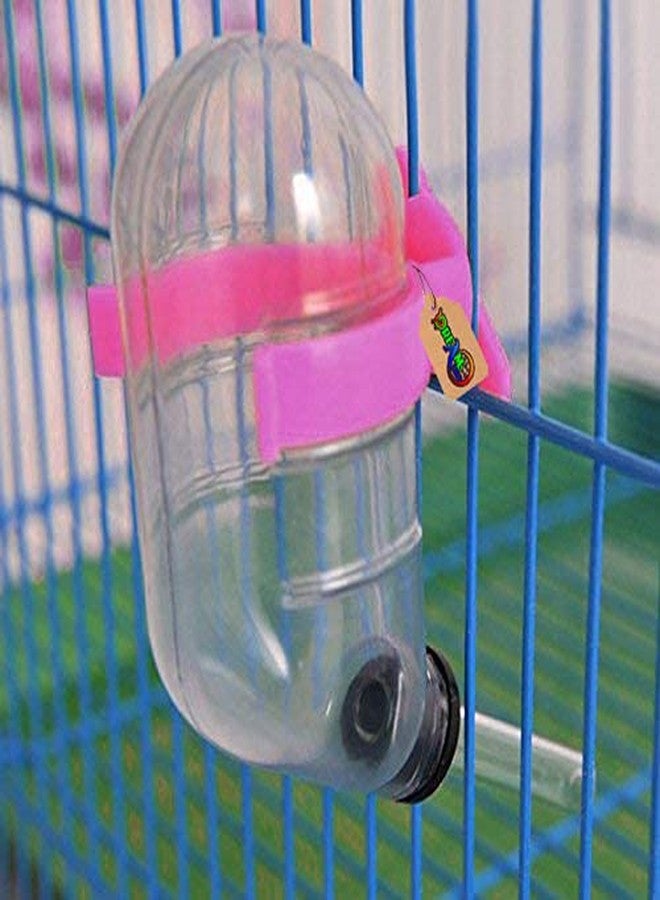 DreamAuro Vacuum Leak Proof Water Bottle for Hamster/Dwarf/Gerbil/Mice/Guinea Pig/Ferret/Rabbit (60 ml, Pink) - Image 3